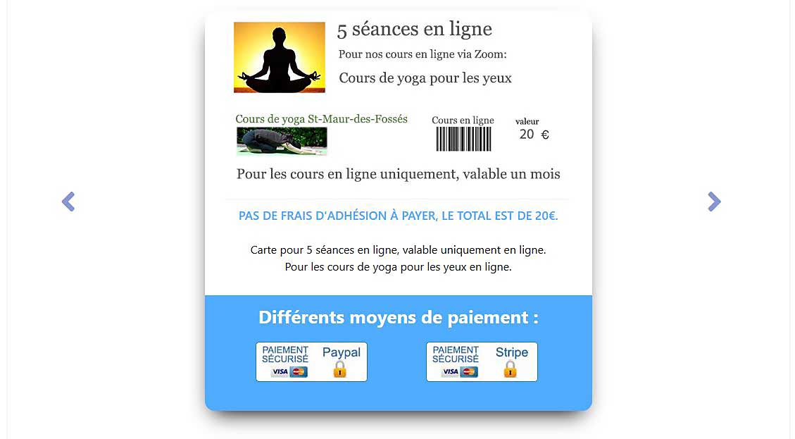 Image4 portfolio Cours de yoga 94 en ligne