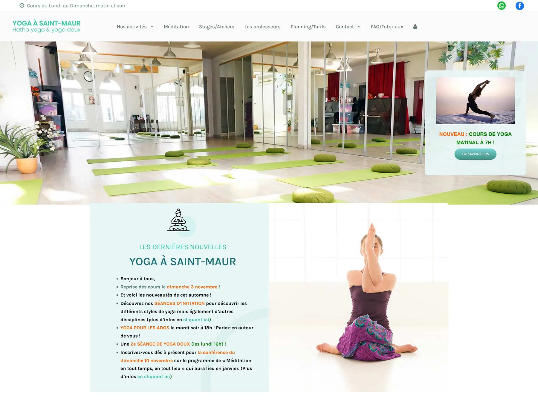 Image portfolio Yoga Saint-Maur