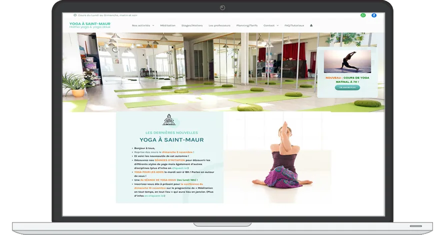 Image du site Yoga à Saint-Maur