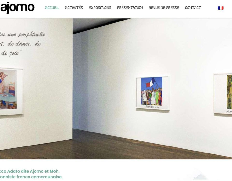 Site vitrine Ajomo